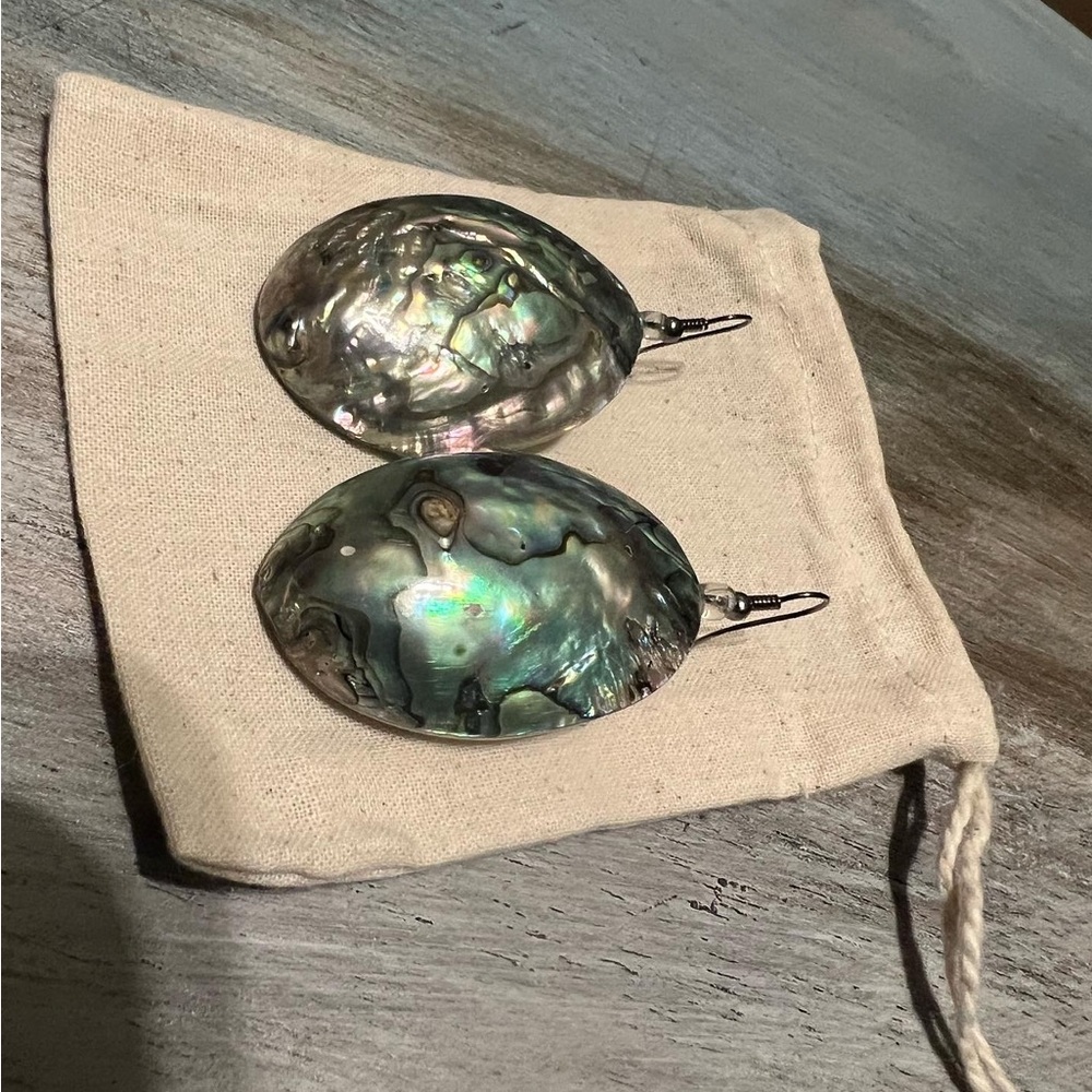 Handmade Abalone Earrings